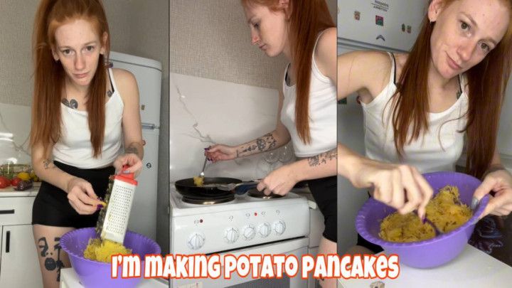 I am making potato pancakes