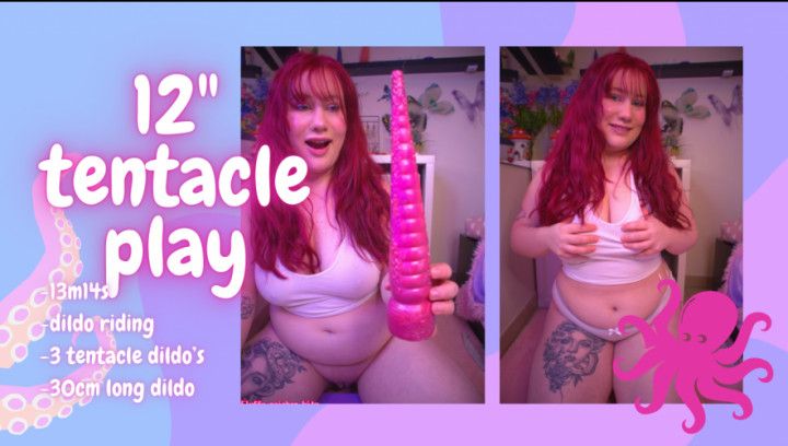 Playing with my 12" tentacle