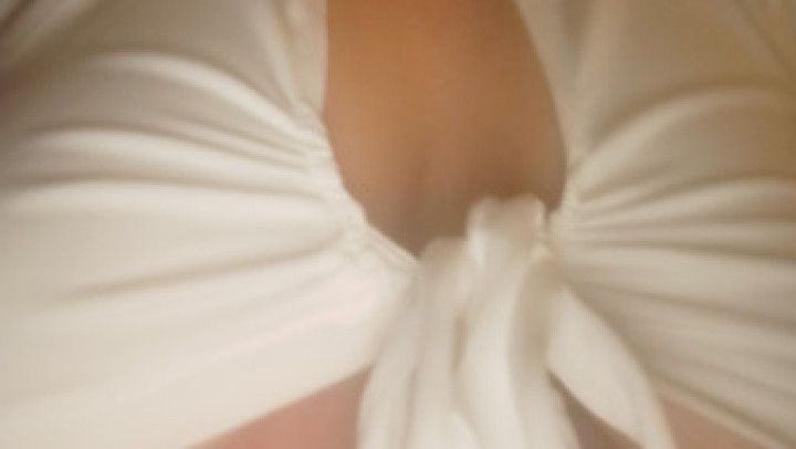 Horny milf home alone wife masturbating