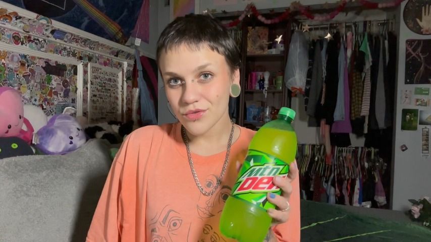 big soda chug