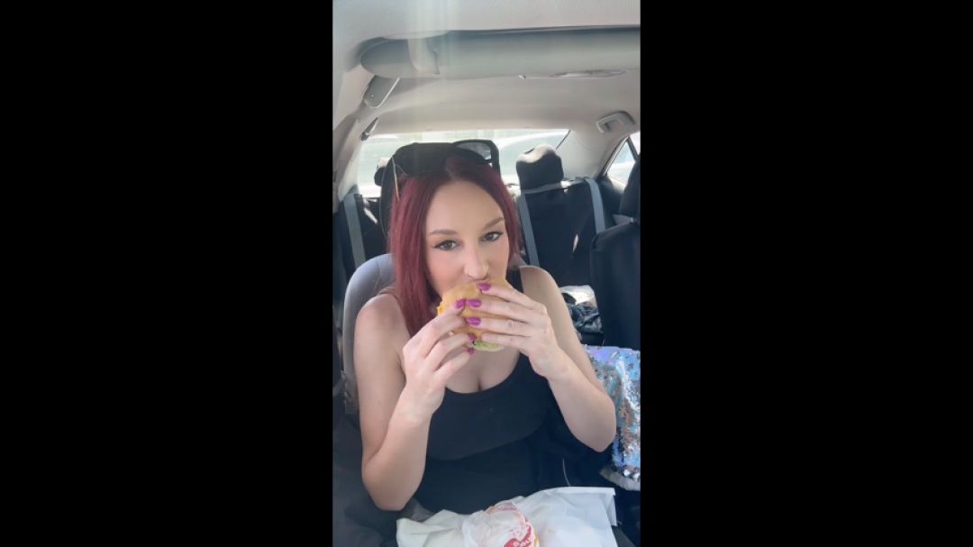 Eating inNout at 8.30 am in the morning after a night out