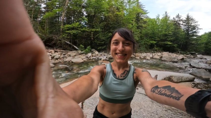 River Side Masturbation