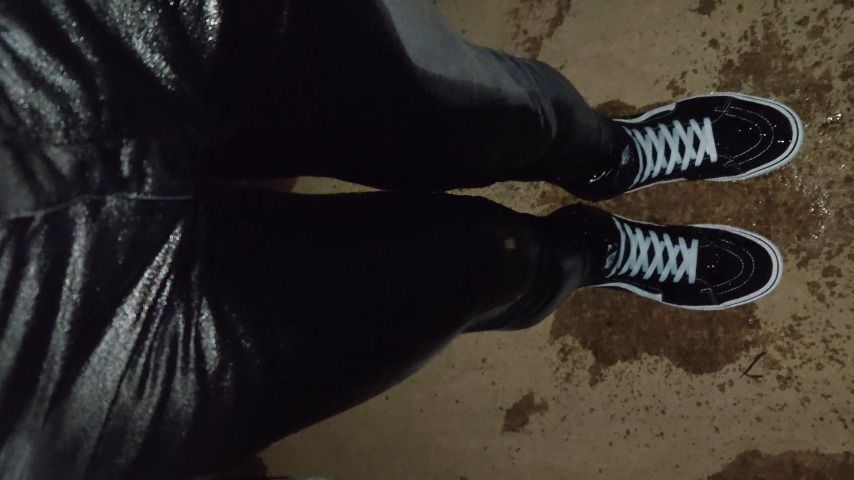 Pissing My Jeans + Brand New Sneakers