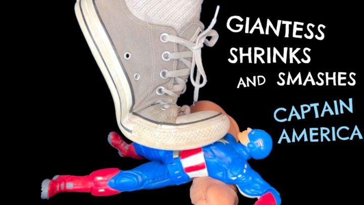 Giantess Trampling Tiny Captain America