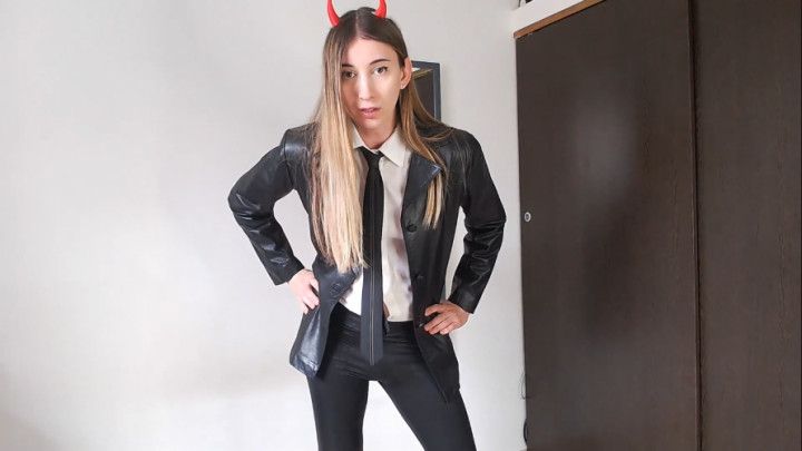 Sucking Power's cock JOI