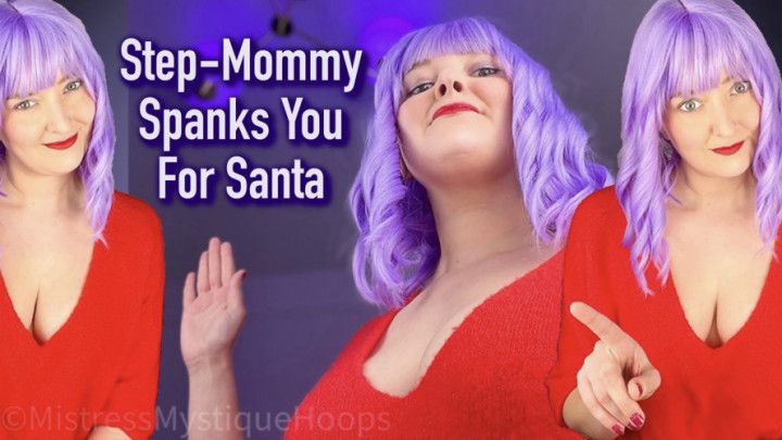 Step-Mommy Spanks You For Santa - Femdom Spanking POV