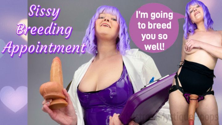 Sissy Breeding Appointment - Strap-On Femdom POV