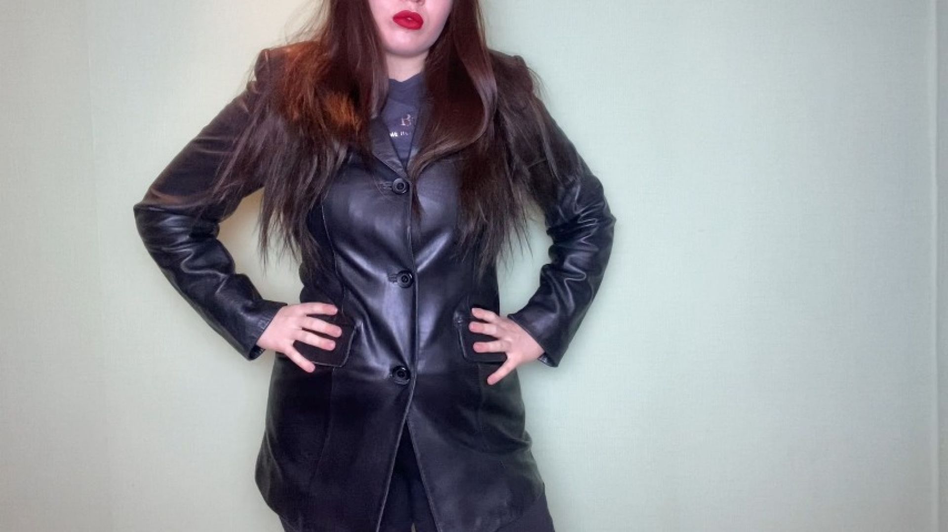 my leather coat jacket