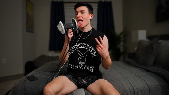 ASMR Licking Your Ears to Help You Unwind