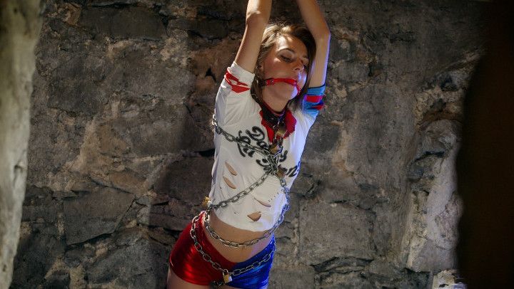 Supervillain asylum bondage