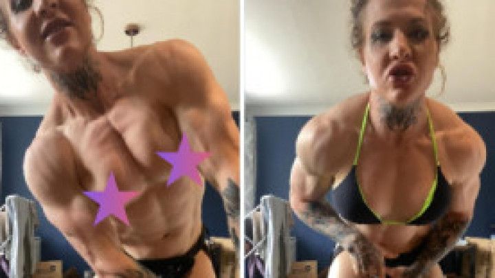 Femdom muscle step-mommy making you CUM EXACTLY how I WANT