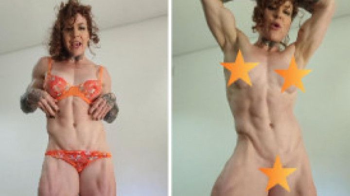 Muscle Worship JOI shredded