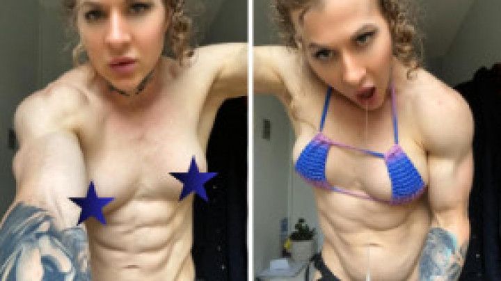 FEMDOM strap-on humiliation JOI