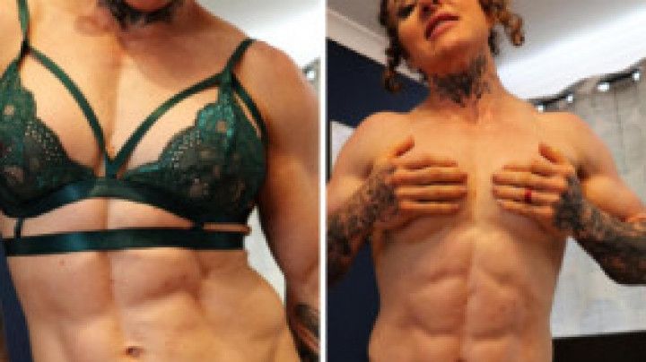 Striptease muscle step-mommy JOI