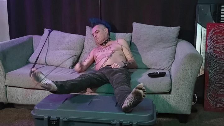 2-19-2025 Whip Me Wednesday: Whipping my Feet w/Riding Crop