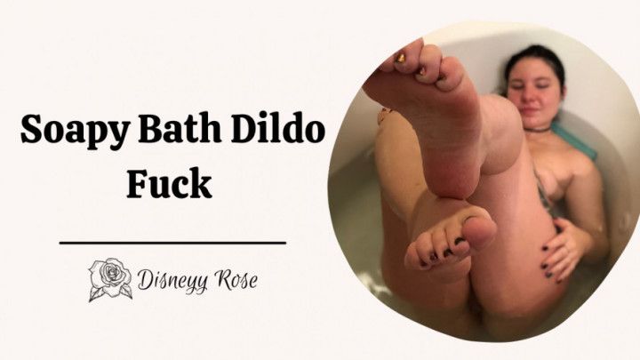 Soapy Bath Dildo Fuck