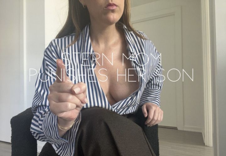 Stern step-mom punishes her step-son