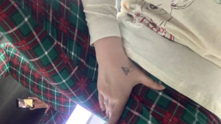 fitting room risky masturbation