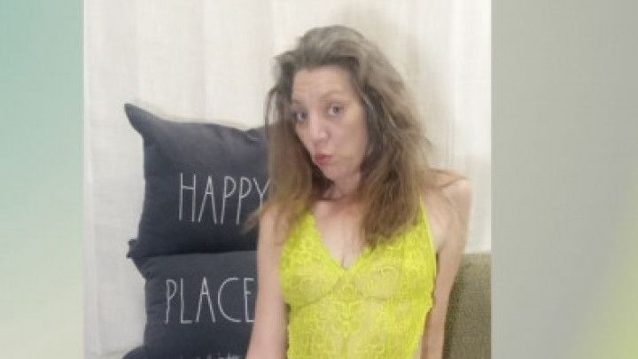 A little strip tease clip