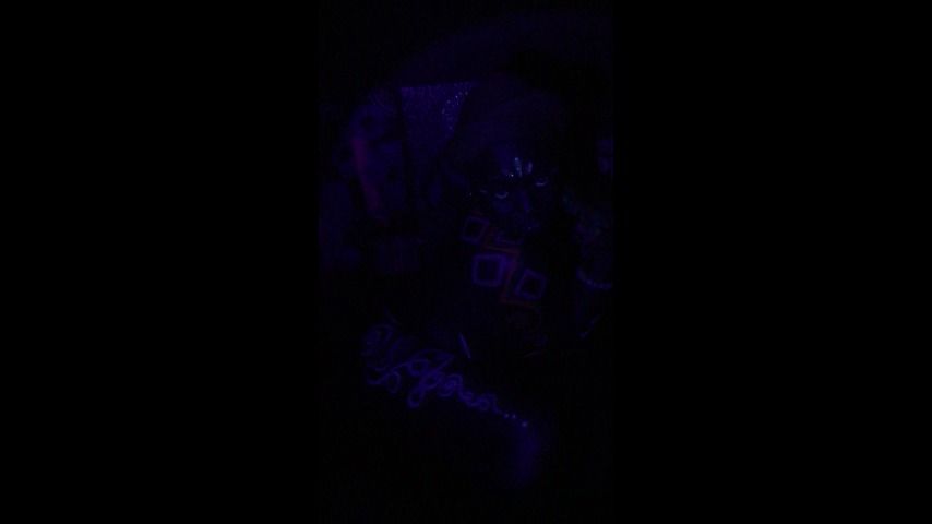 clip of body painting aftermath