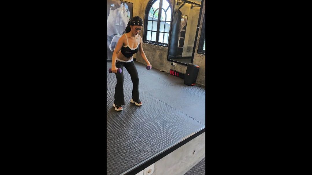 SFW Workout with me in Bali