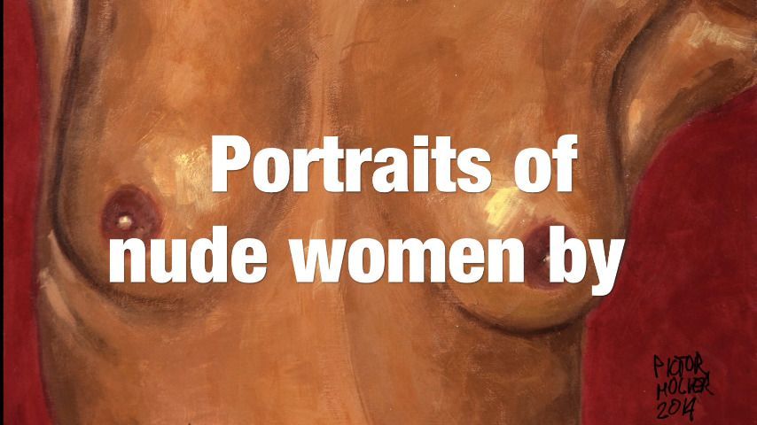 Portraits of nude women