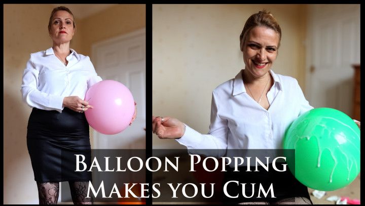 Balloon Popping Makes You Cum