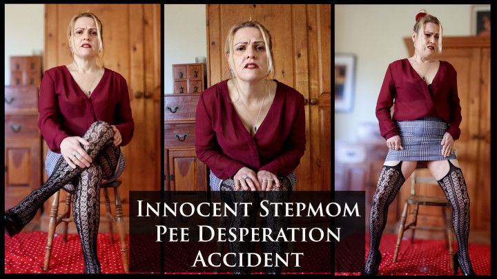 Innocent Stepmom Pee Desperation Accident