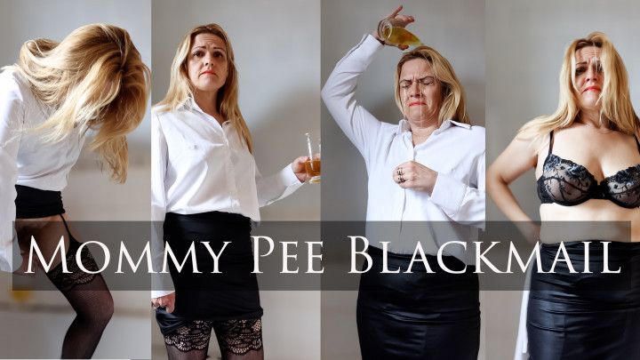Stepmom's Pee Humiliation Blackmail