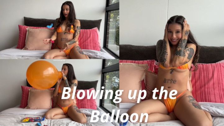 Blowing up the Balloon SFW