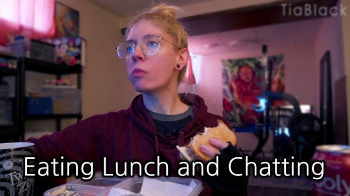 SFW VLOG eating lunch and chatting