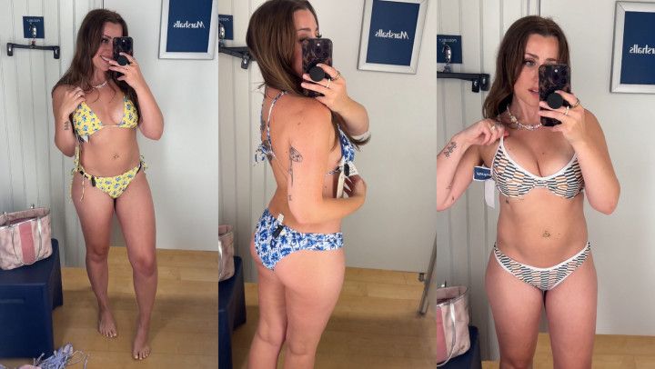 Bikini Try-On at Marshalls