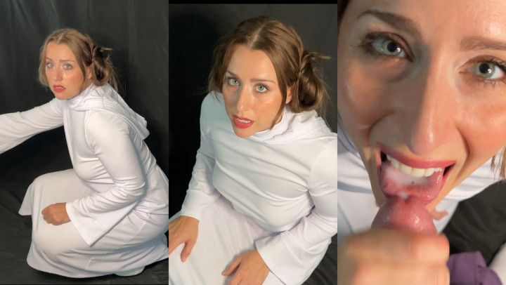 Princess Leia Blows a Stormtrooper