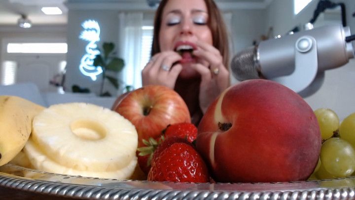 ASMR Fresh Fruit Mukbang