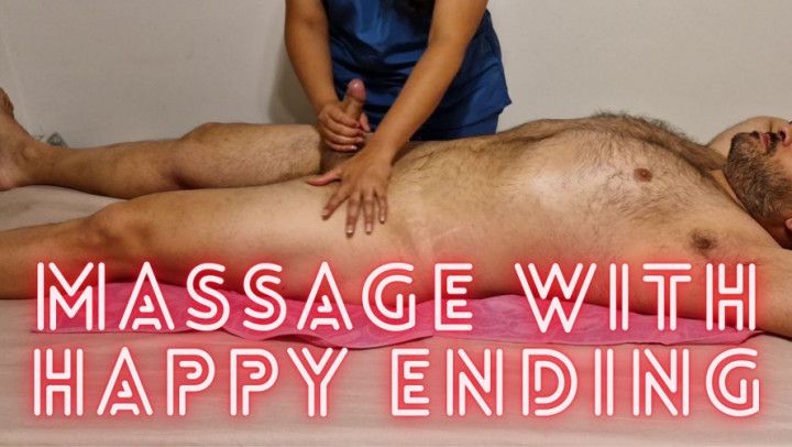 Massage with a happy ending in the massage parlor
