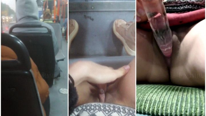 Pleasing Myself in a Bus Around People