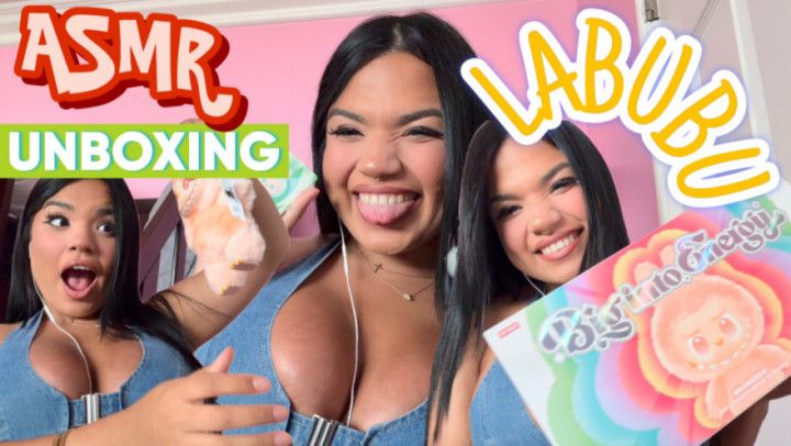 ASMR UNBOXING LABUBU BIG INTO ENERGY | SUMMER COL