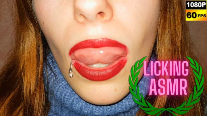 Pure Licking ASMR 60 FPS