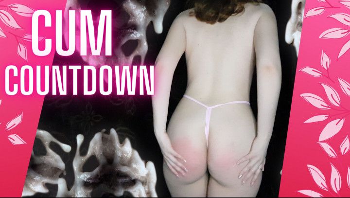 JOI Cum countdown game - panties try on