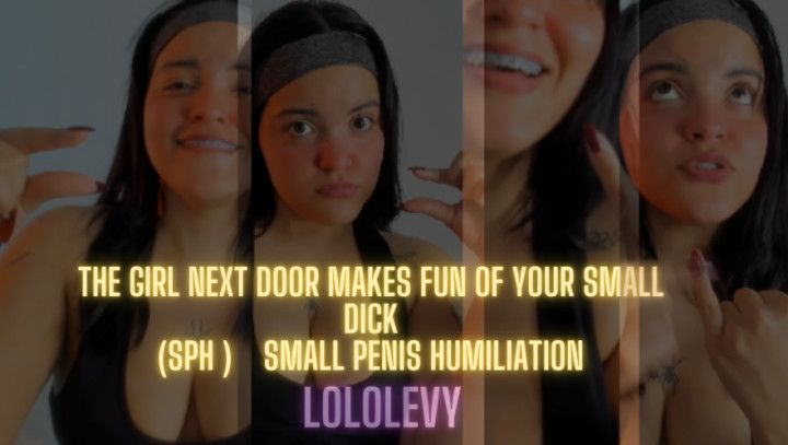 girl next door teases your small dick SPH