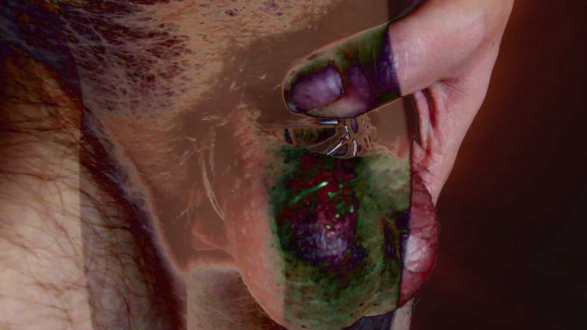 Solo Male Cock Cage Visual ********