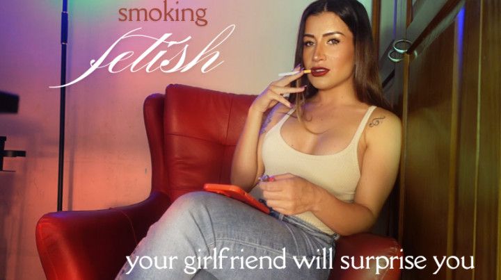 The smoking fetish - newbie girlfriend