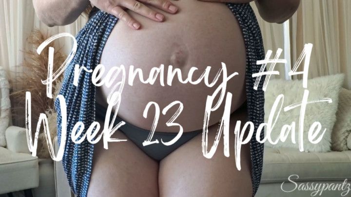 Pregnancy #4 - Week 23 Update