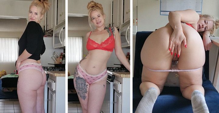 Teasing You and Masterbating With Sweaty Smelly Panties