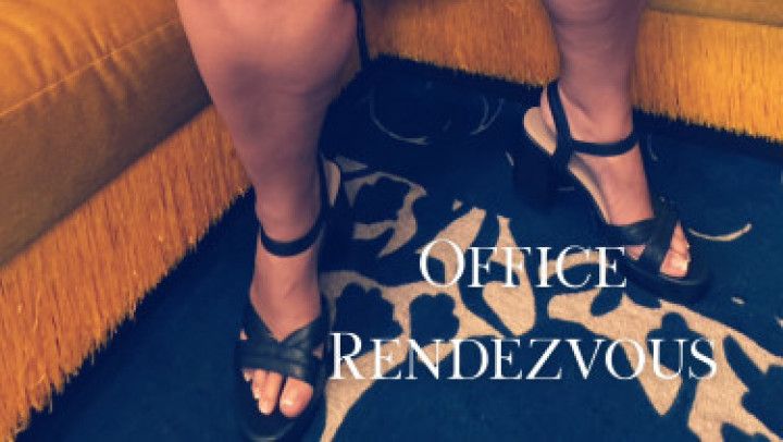 Office Rendezvous- MILF plays with her fat pussy