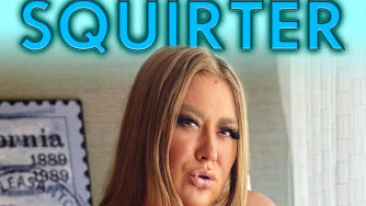 Shes a Squirter BBW milf explodes from her fat pussy