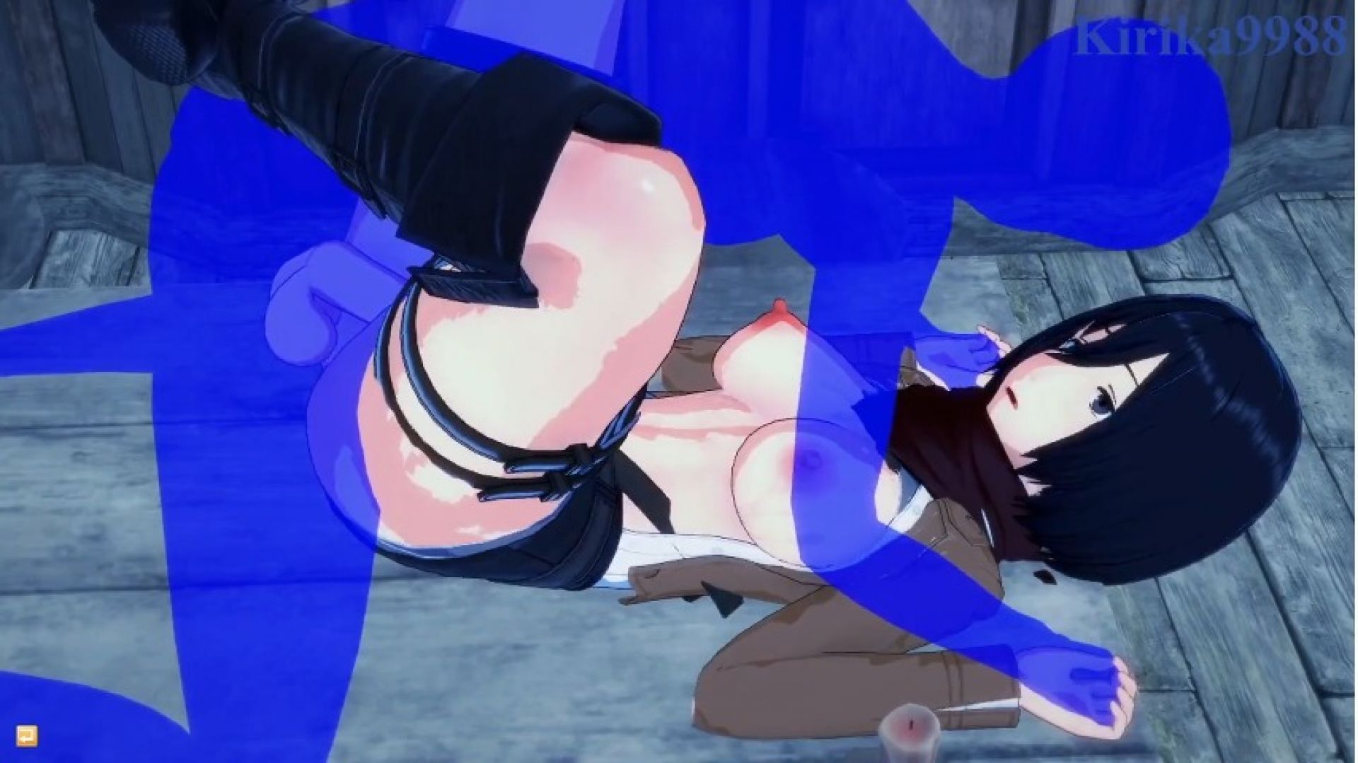 Mikasa Ackerman intense sex