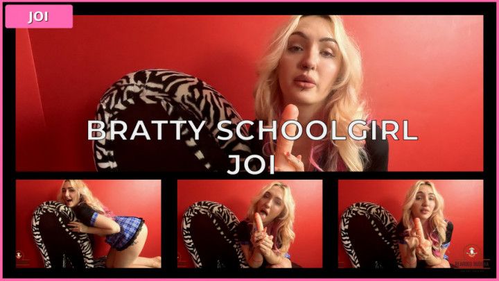 Bratty SchoolGirl JOI with Kitty Marie
