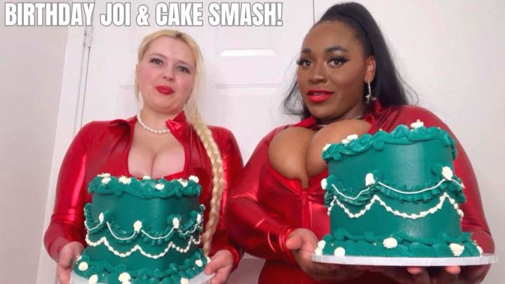 Birthday JOI And Cake Smash With Cum Countdown