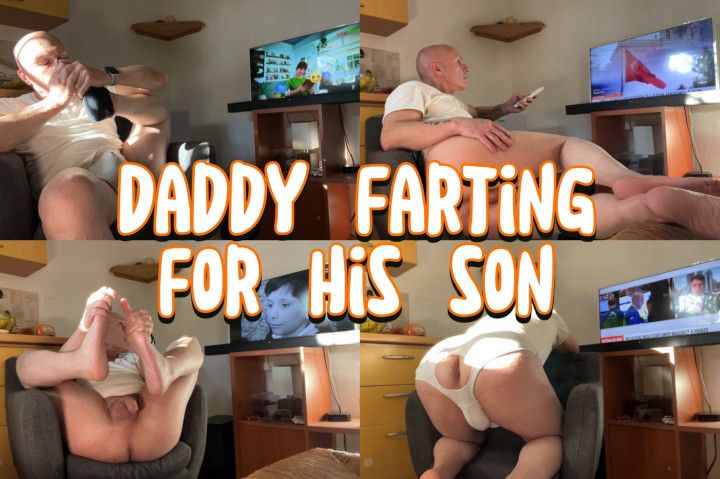 Step-Daddy farting for his step-son